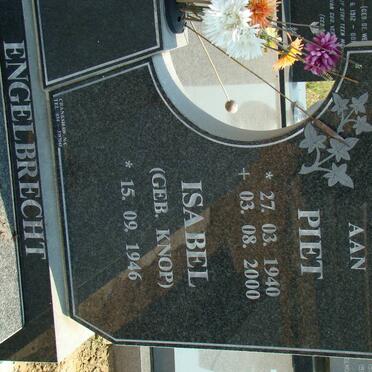 ENGELBRECHT Piet 1940-2000 &amp; Isabel KNOP 1946-