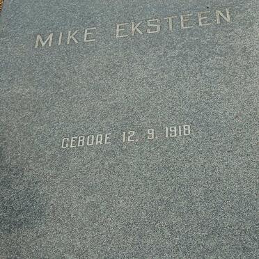 EKSTEEN Mike 1918-1975