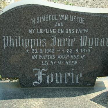 FOURIE Philippus Jurie Wynand 1942-1973