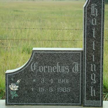 HATTINGH Cornelius J. 1901-1985