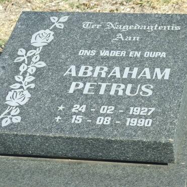 CLAASEN Abraham Petrus 1927-1990 &amp; Maria Jacoba van AARDT 1934-1997