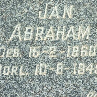 STADEN Jan Abraham, van 1860-1945 &amp; Anna Sophia Fredrika MEY 1860-1954