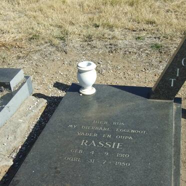 TOIT Rassie, du 1910-1980 :: REYNEKE Jannie 1939-1980