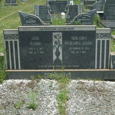 GERMISHUYS Jurie Hendrik 1877-1963 &amp; Nicolasina Wilhelmina Jacoba HORN 1879-1966