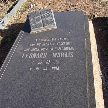 MARAIS Leonard 1911-1994