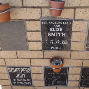 SMITH Elize 1919-2006