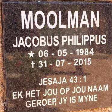 MOOLMAN Jacobus Philippus 1984-2015