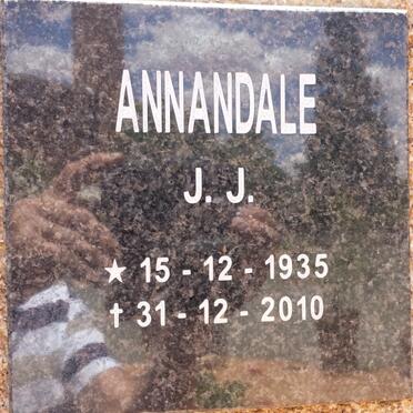 ANNANDALE J.J. 1935-2010