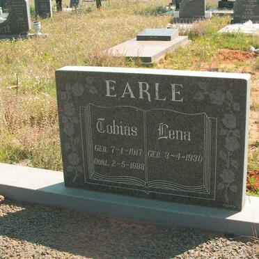 EARLE Tobias 1917-1988 &amp; Lena 1930-