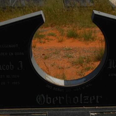 OBERHOLZER Jacob J. 1924-1985 &amp; Wilhelmina SWANEPOEL 1928-