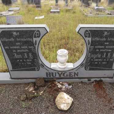 HUYGEN Jan J.H. 1904-1951 &amp; Engela J.H.H. GRIESEL 1916-1983