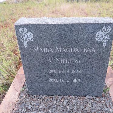 NIEKERK Maria Magdalena, v. 1876-1964