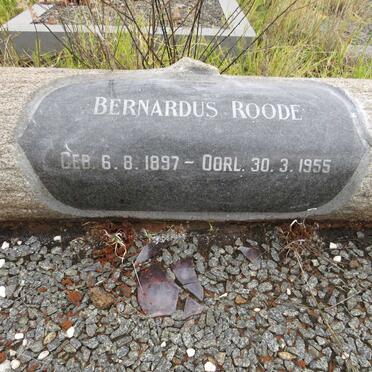 ROODE Bernardus 1897-1955