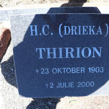 THIRION H.C. 1903-2000
