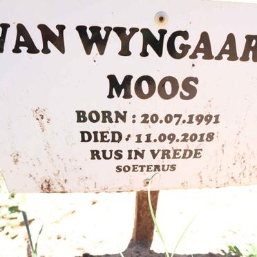 WYNGAARDT Moos, van 1991-2018