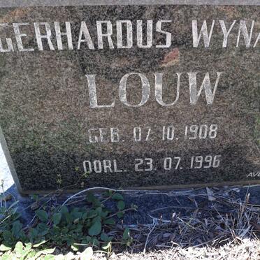 LOUW Gerhardus Wynand 1908-1996 &amp; Martha Maria SMIT 1911-1992