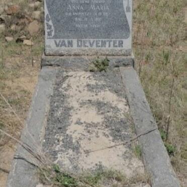 DEVENTER Anna Maria, van nee DU PREEZ 1867-1952