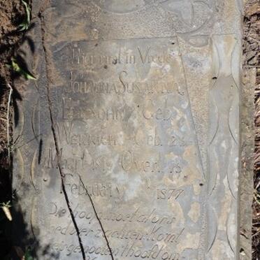 EBERSOHN Johanna Susanna nee WERNICH 1819-1877