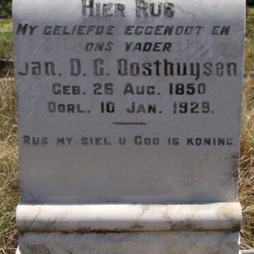 OOSTHUYSEN Jan D.G. 1850-1929