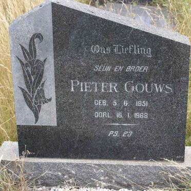 GOUWS Pieter 1951-1968