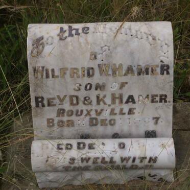 HAMER Wilfred 1907-190?