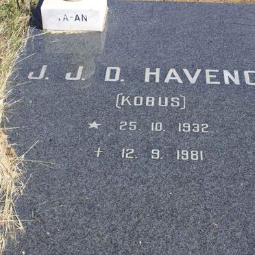 HAVENGA J.J.D. 1932-1981