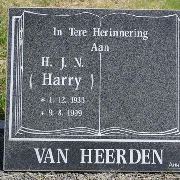 HEERDEN H.J.N., van 1933-1999