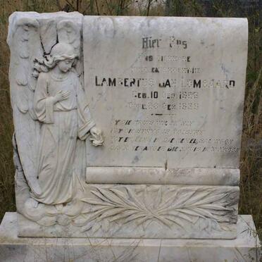 LOMBAARD Lambertus Jan 18??-1935