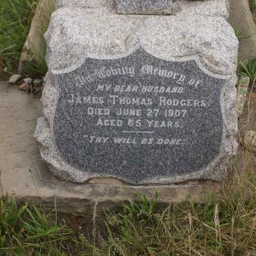 RODGERS James Thomas -1907