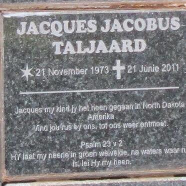 TALJAARD Jacques Jacobus 1973-2011