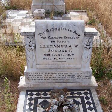 JOUBERT Hermanus J.W. 1870-1928