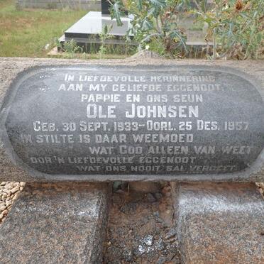 JOHNSEN Ole 1933-1957