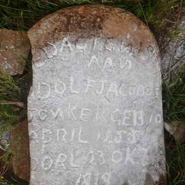 JONKER Adolf Jacobus 1853-1919