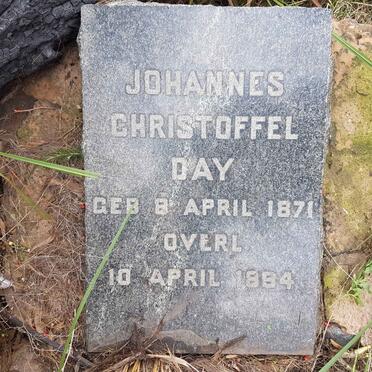 DAY Johannes Christoffel 1871-1894