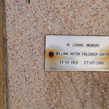 SMITH William Anton, FALCONER 1913-1990