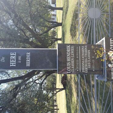 TERBLANCHE Johanna Catharina Gertruida nee CLAASSEN 1951- :: TERBLANCHE Louis Hendrik Claassen 1977-2013