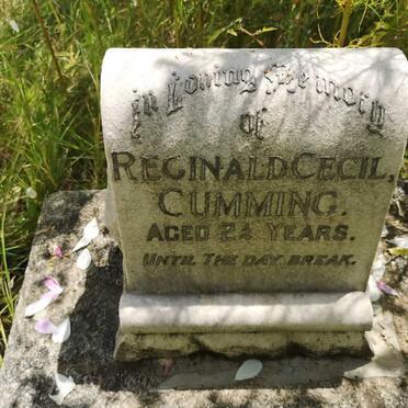 CUMMING Reginald Cecil