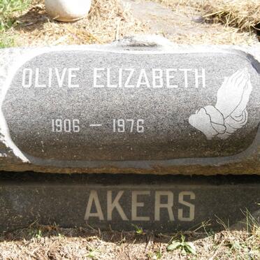 AKERS Olive Elizabeth 1906-1976