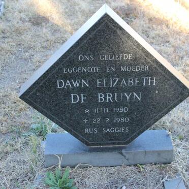 BRUYN Dawn Elizabeth, de 1950-1980