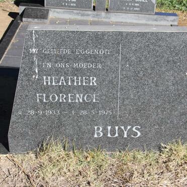 BUYS Heather Florence 1933-1975