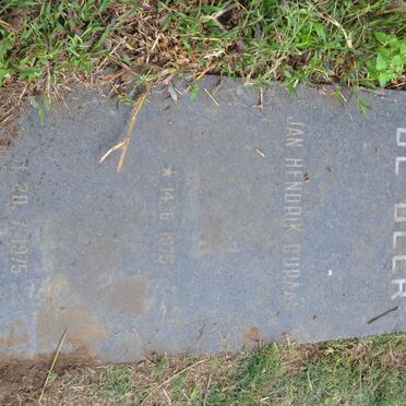 BEER Jan Hendrik Duraan, de 1975-1975