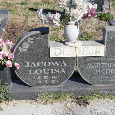 BEER Marthinus Jacob, de 1933-1993 &amp; Jacowa Louisa 1928-2014