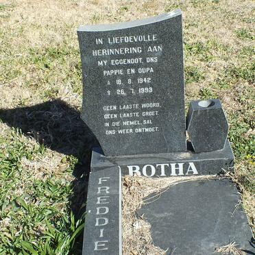 BOTHA Freddie 1942-1993