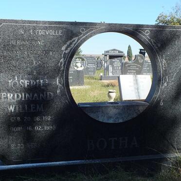 BOTHA Joseph Ferdinand Willem 1925-1990