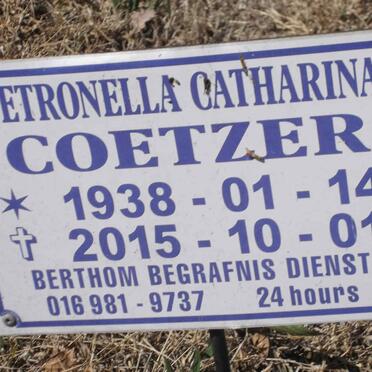COETZER Petronella Catharina 1938-2015