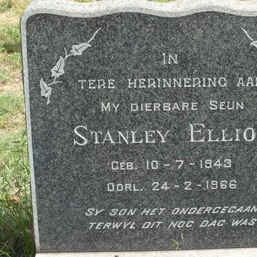ELLIOT Stanley 1943-1966