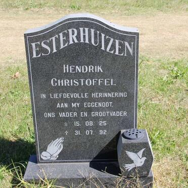 ESTERHUIZEN Hendrik Christoffel 1925-1992