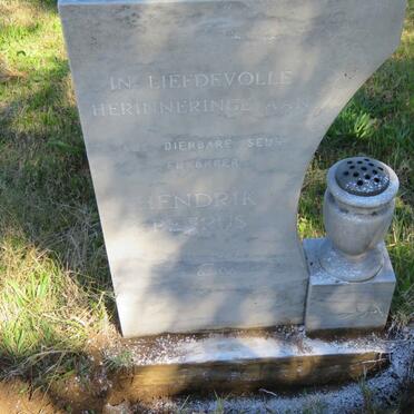 FOURIE Hendrik Petrus 1967-1984