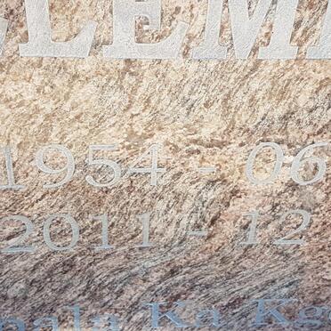 FANDISI Elizabeth Selemeng 1954-2011