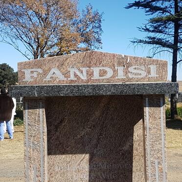 FANDISI Elizabeth Selemeng 1954-2011